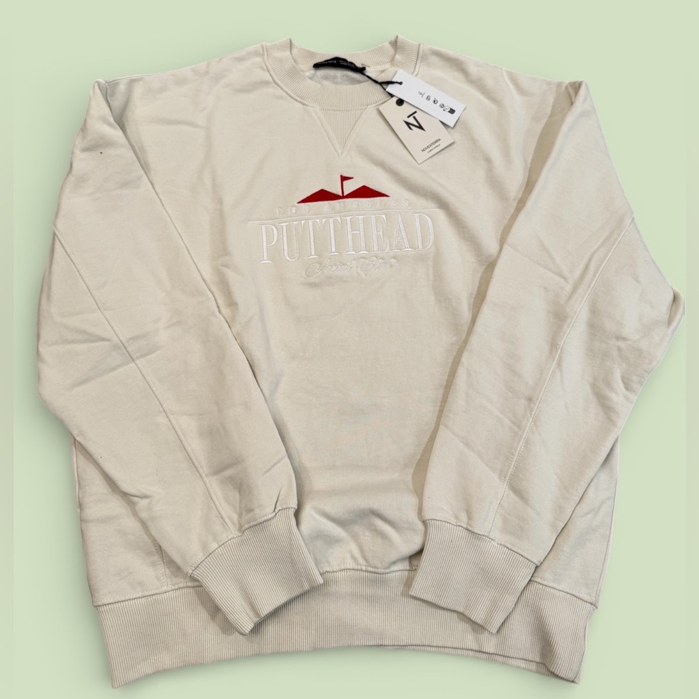 Cream Men's Sweater